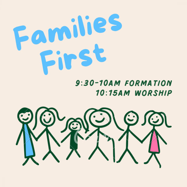 Families First this Sunday (5/5)