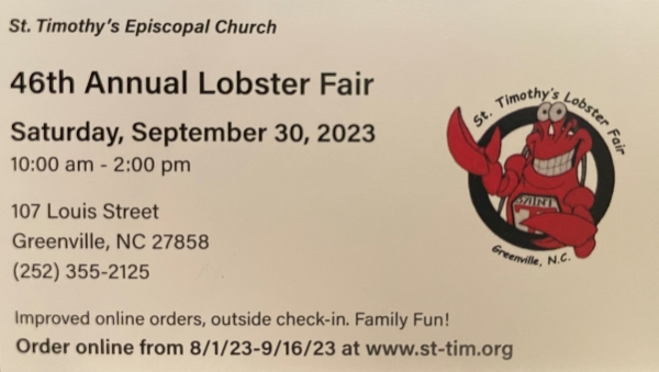 Lobster Fair Updates
