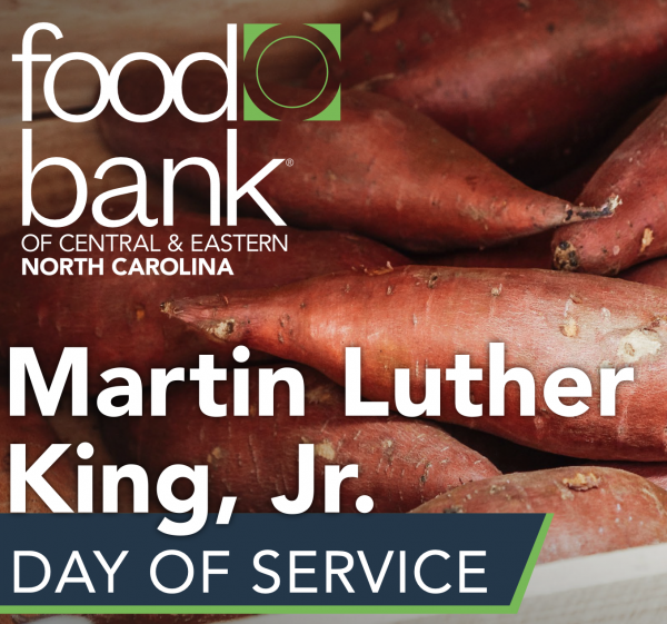MLK Day of Service with Food Bank ENC